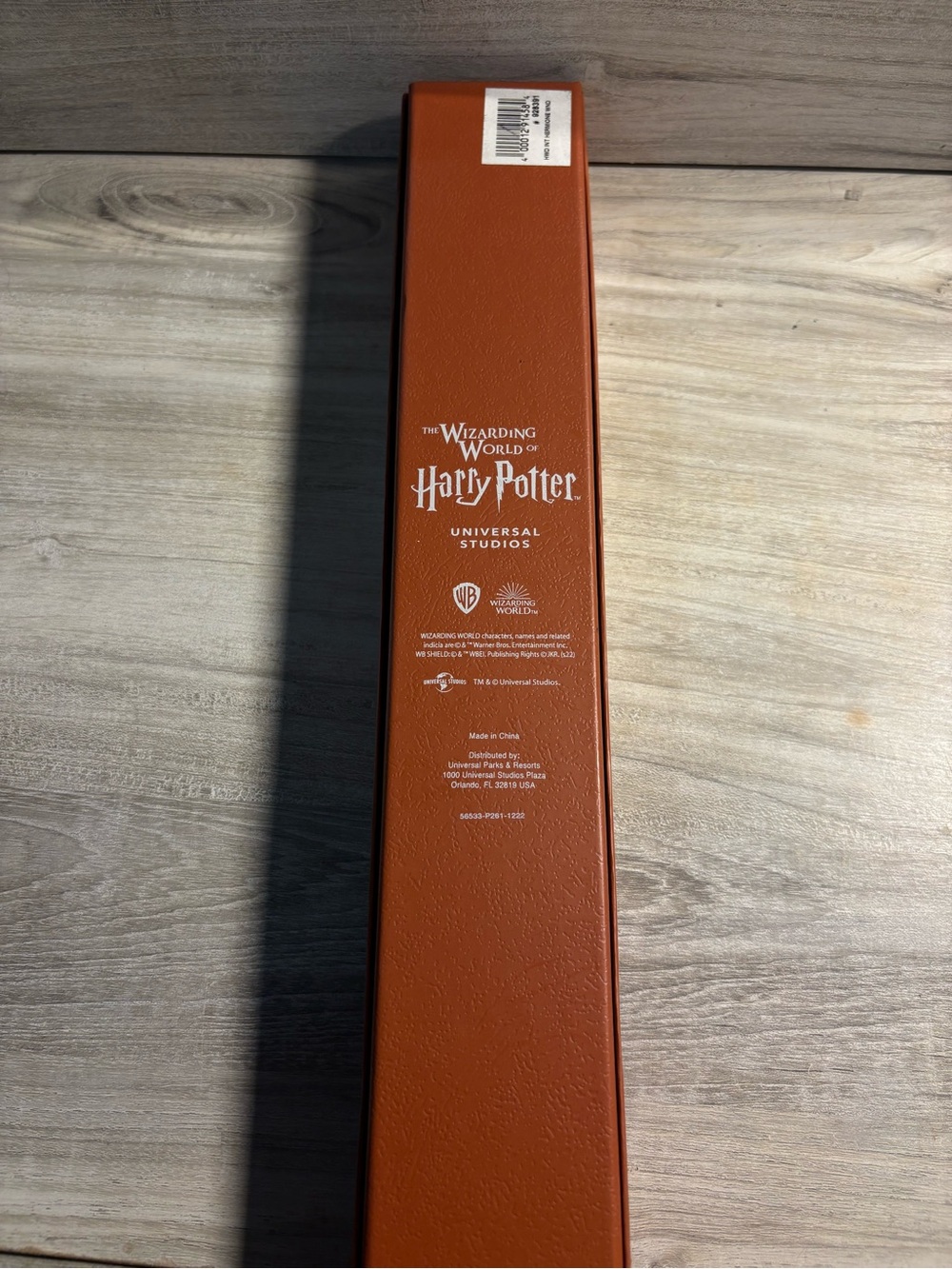 Harry Potter The Wizarding World Collectible Wand Box - Brown